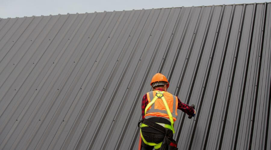 Professional metal roof installation services in Lime Springs, IA